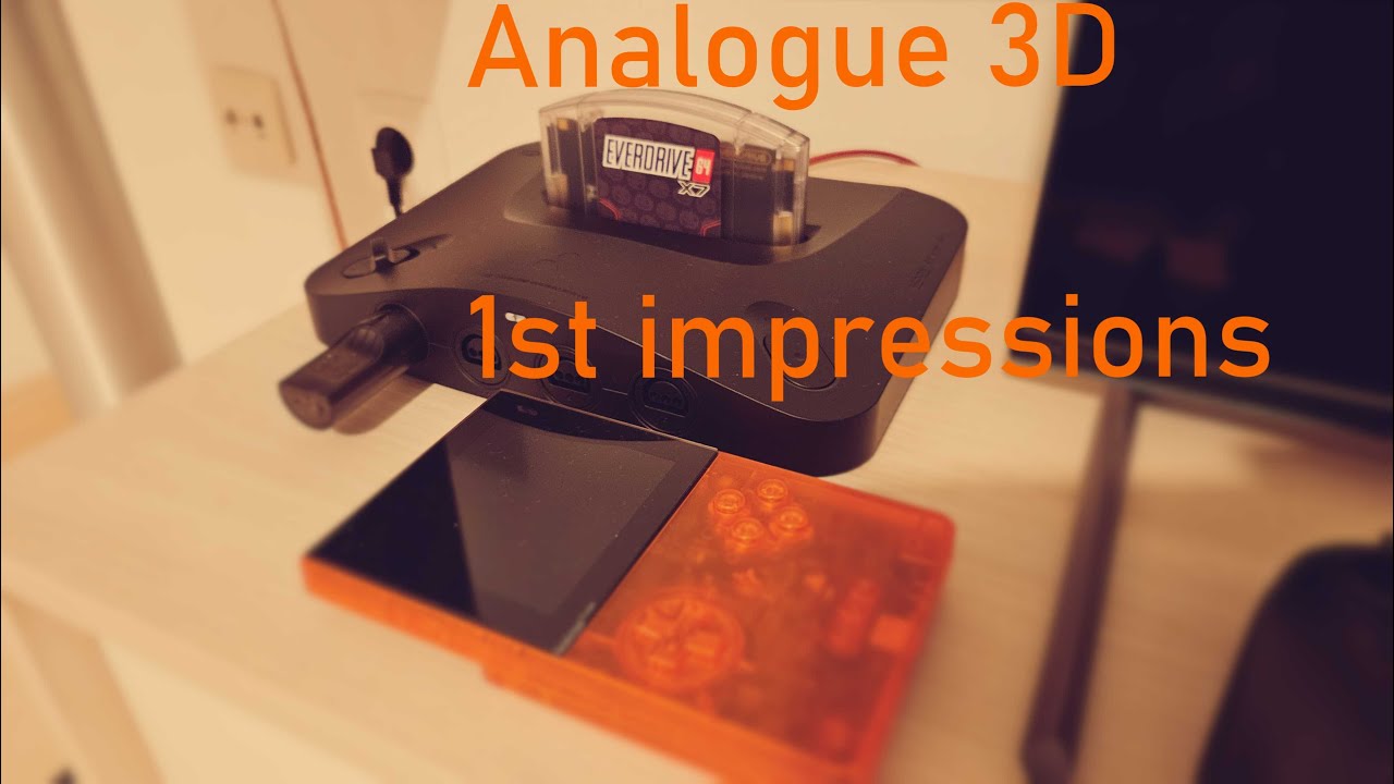 Analogue 3D does Nintendo64 Right!
