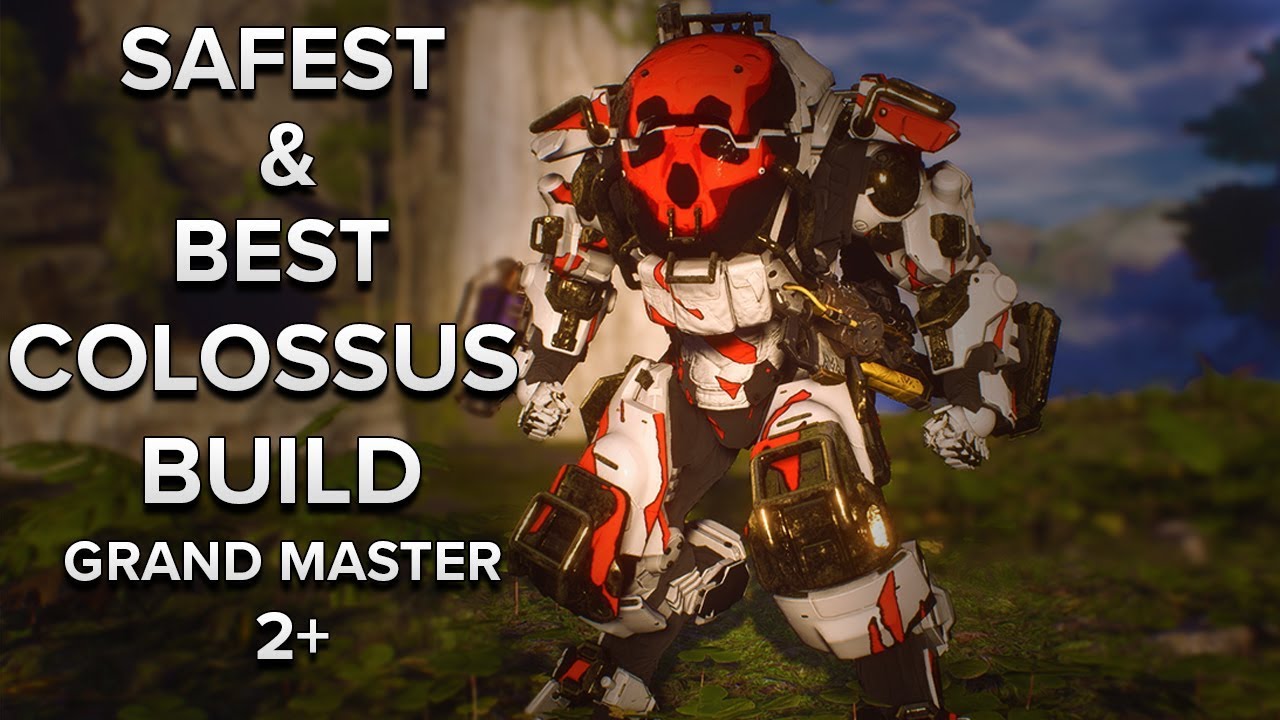 ANTHEM | BEST & SAFEST COLOSSUS BUILD | GRANDMASTER 2 & 3