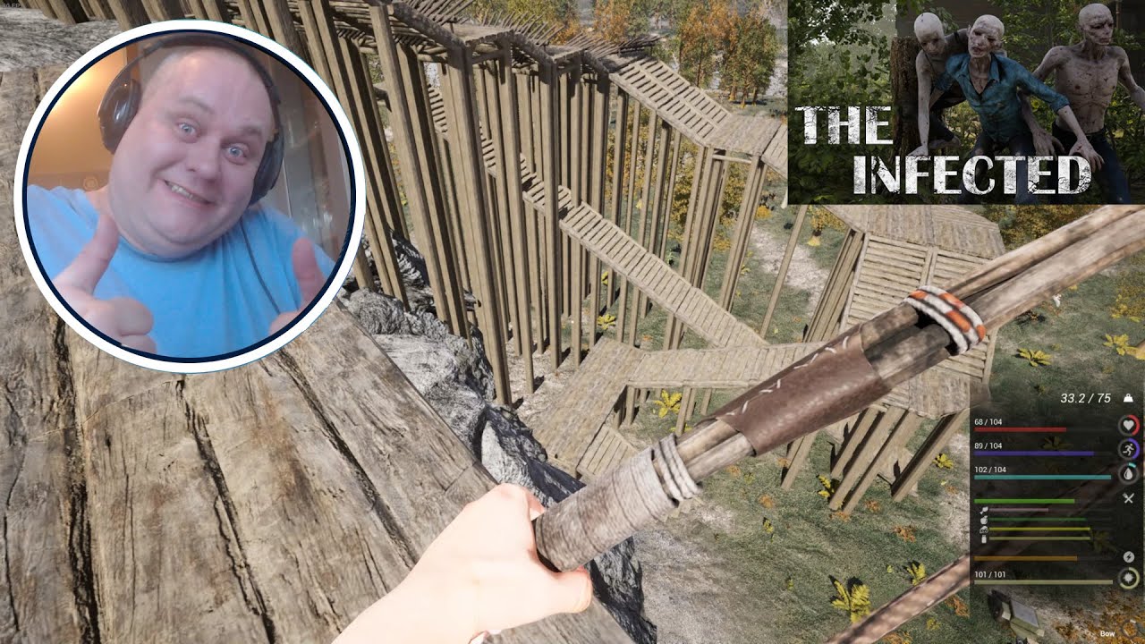 The Infected S6E23 - New stairs and making ores