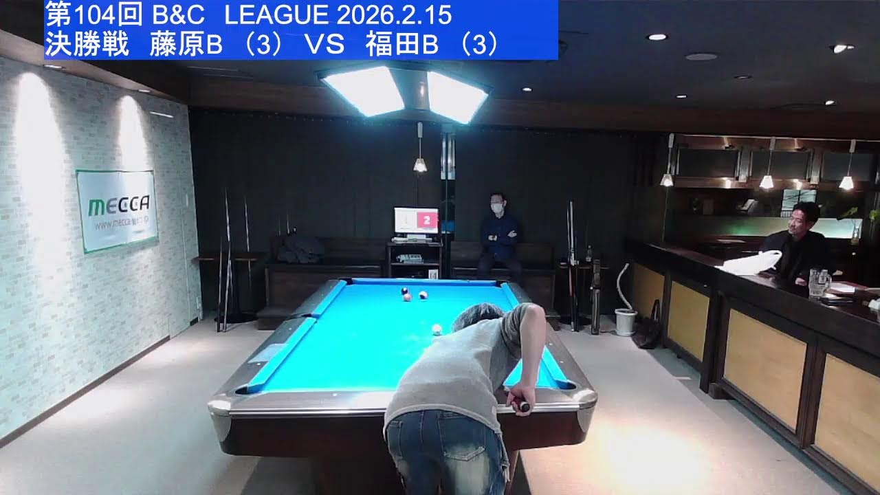 B&C League（第104回） 2026.2.15.決勝戦