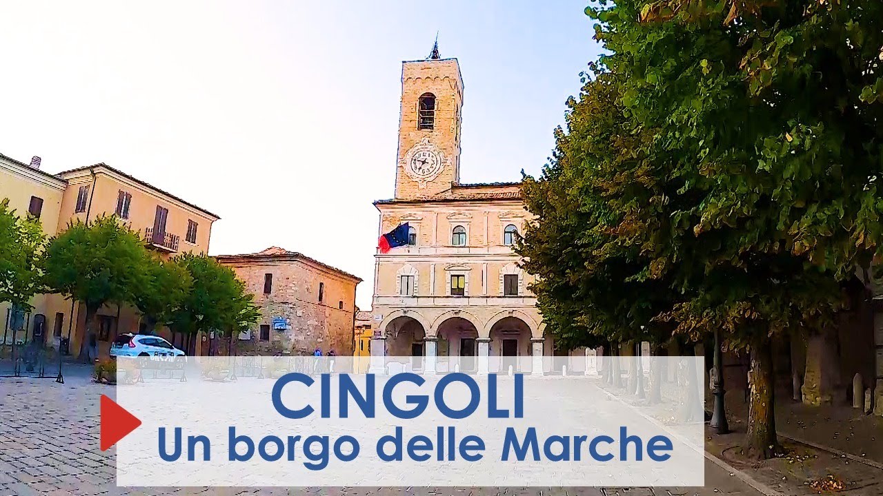 The village of Cingoli, the 