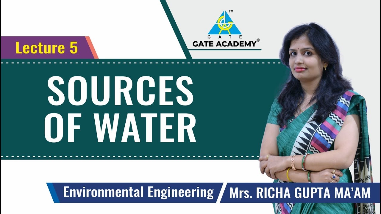 Sources of Water | Lecture 5 | Environmental Engineering