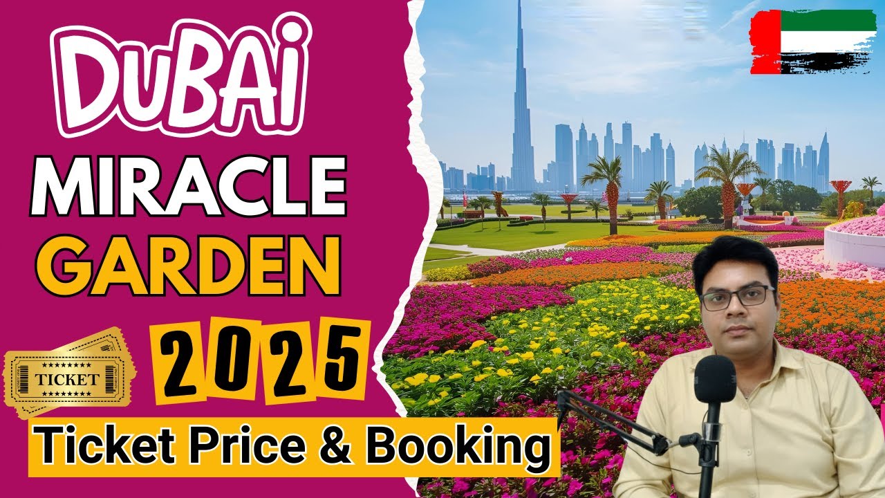 🌷 Miracle Garden Dubai Tickets 2025 | Best Prices & Booking Tips ✨