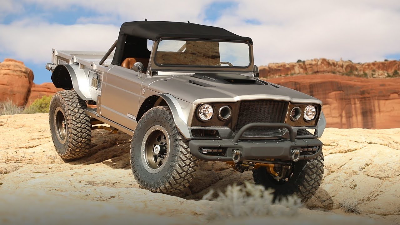 Jeep® M-715 Five-Quarter Running Footage and Beauty Shots