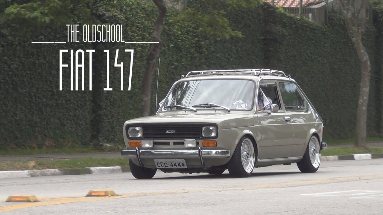 Fiat 147 - uma mistura de NOSTALGIA com MODERNIDADE