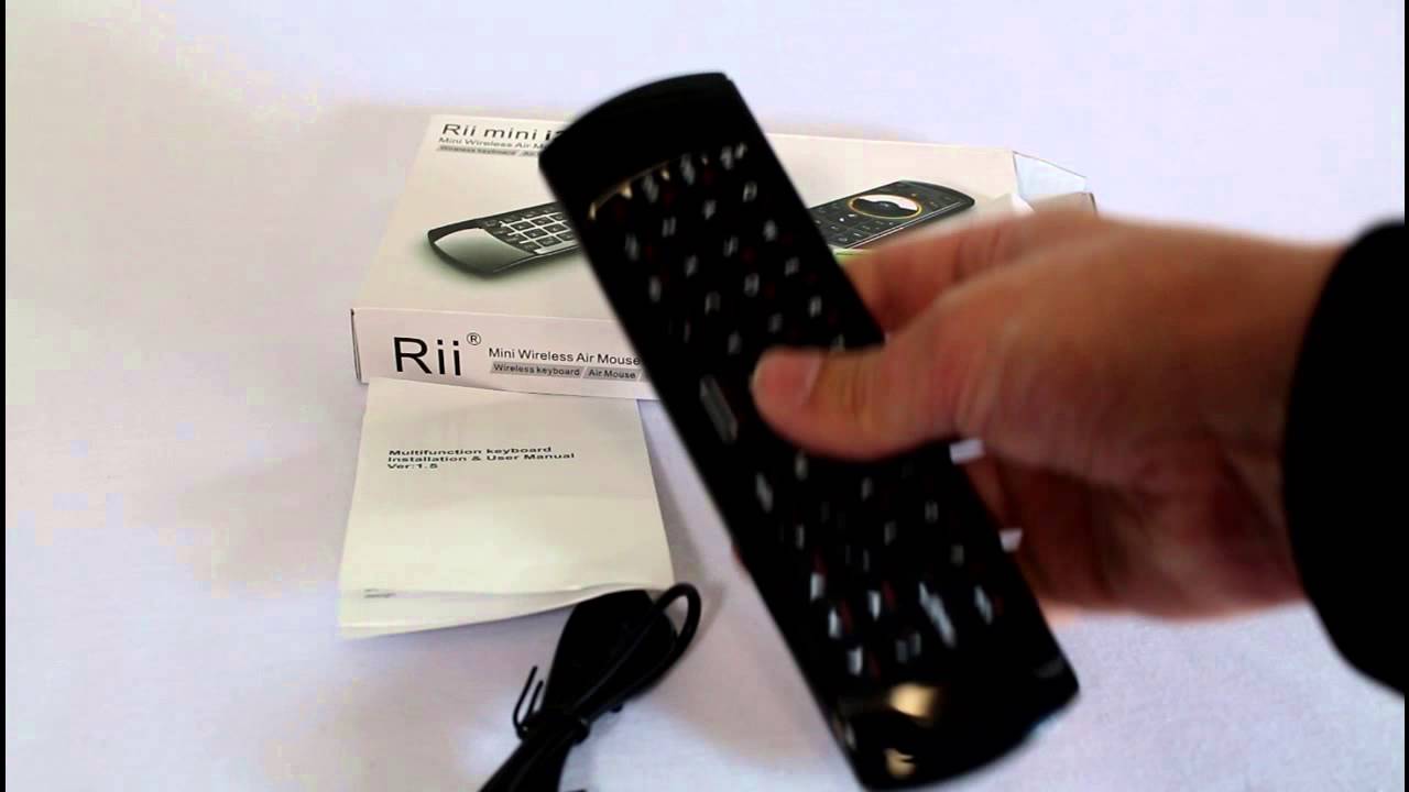 Review: Rii Mini i25 Multifunction Mini Wireless 2.4GHz Air Mouse Keyboard
