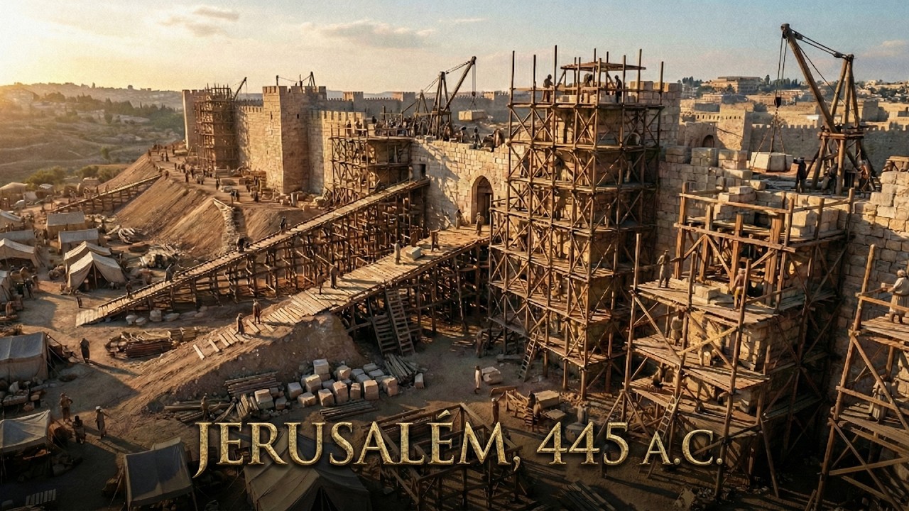 COMO NEEMIAS RECONSTRUIU OS MUROS DE JERUSALÉM?