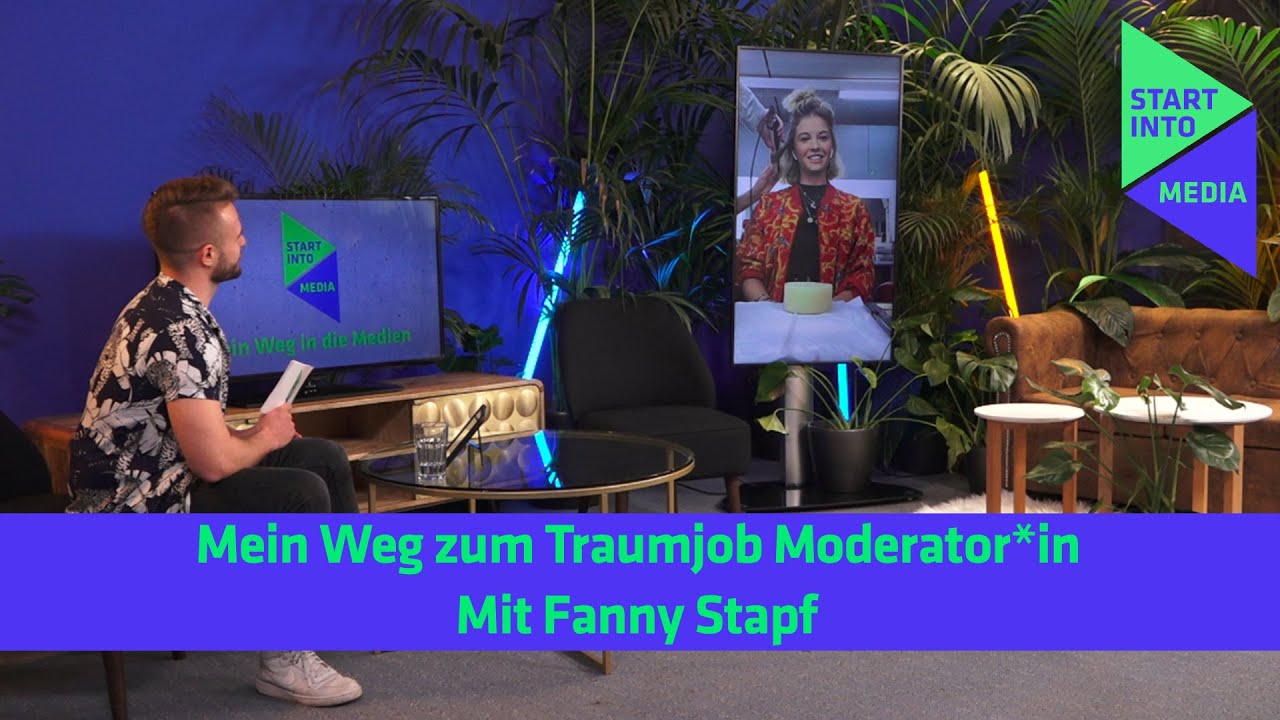 Plötzlich live! Mein Weg zum Traumjob Moderatorin - Fanny Stapf von ORF 1 | Start Into Media