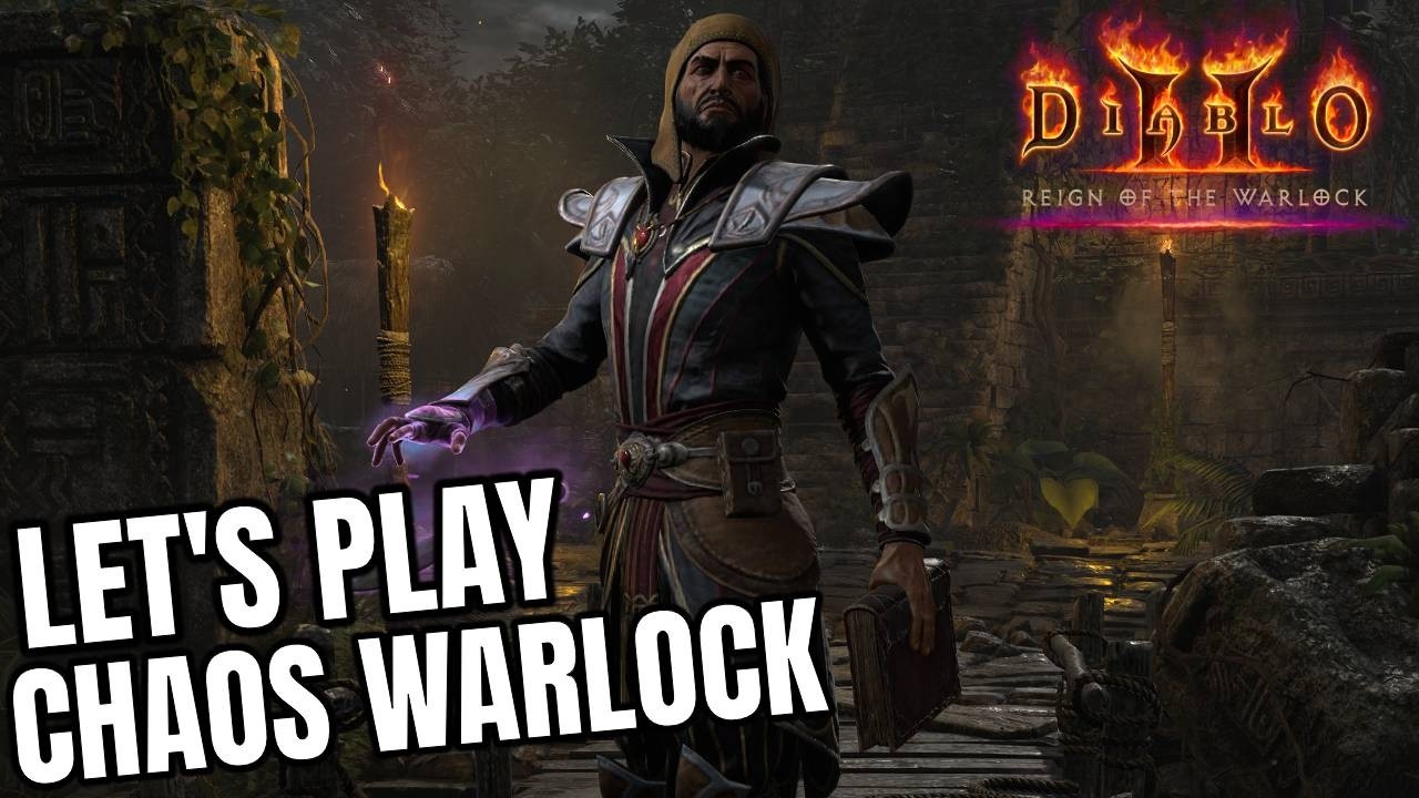 Прохождение Diablo 2 за Чернокнижника Хаоса - 3 акт, обычный уровень сложности.