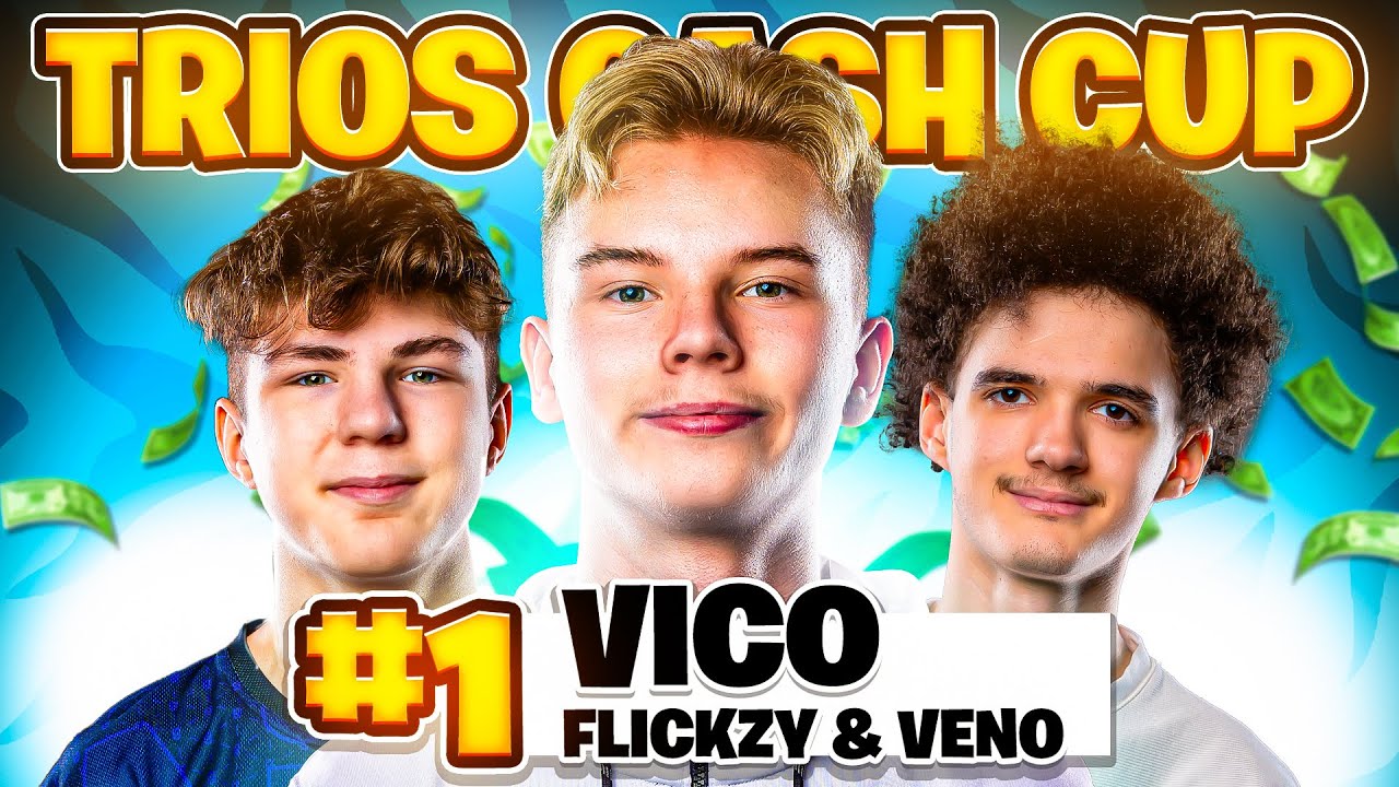 1-е место, денежный кубок для трио 🥇 с veno и FlickzyV2