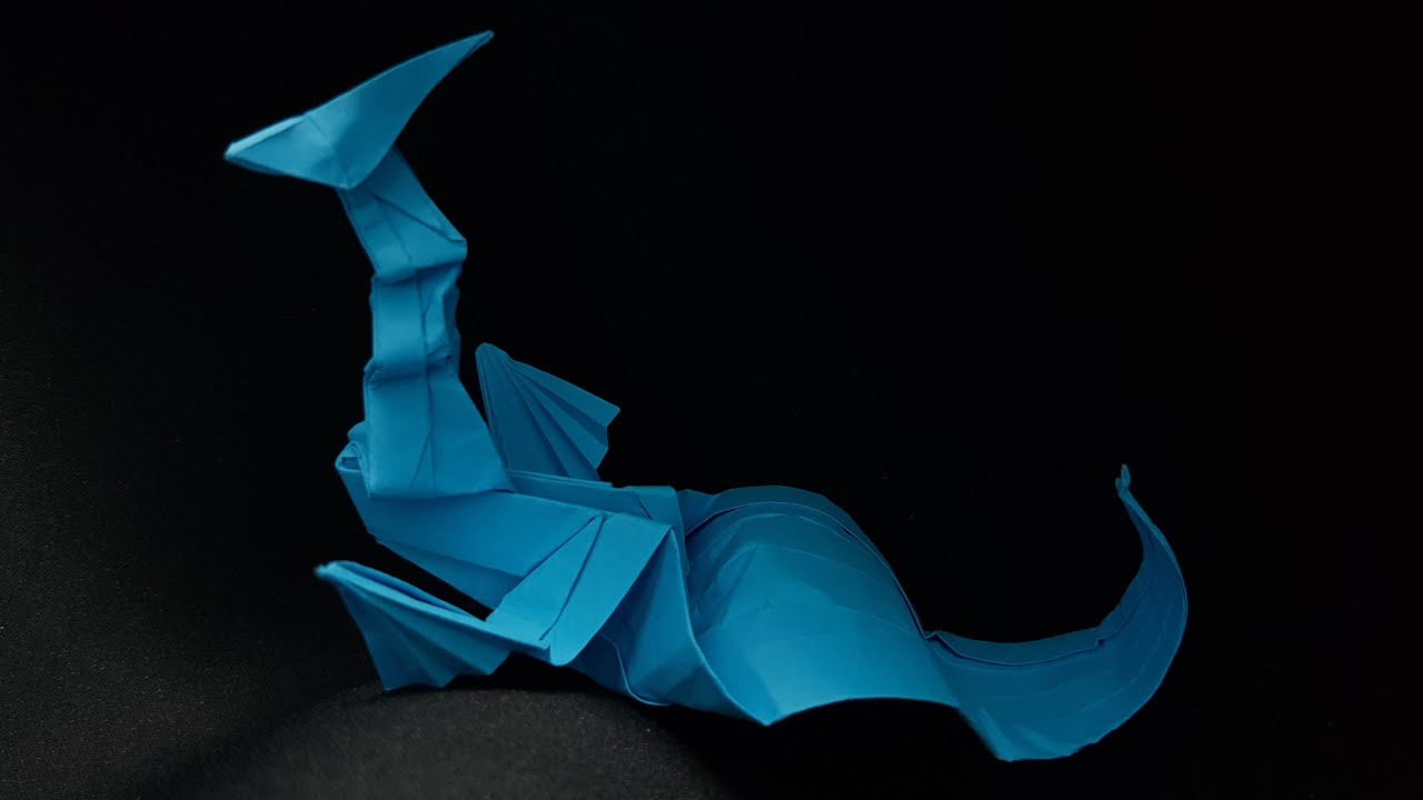 ORIGAMI - Hướng Dẫn Gấp Con Rồng Biển || How To Make Sea Dragon
