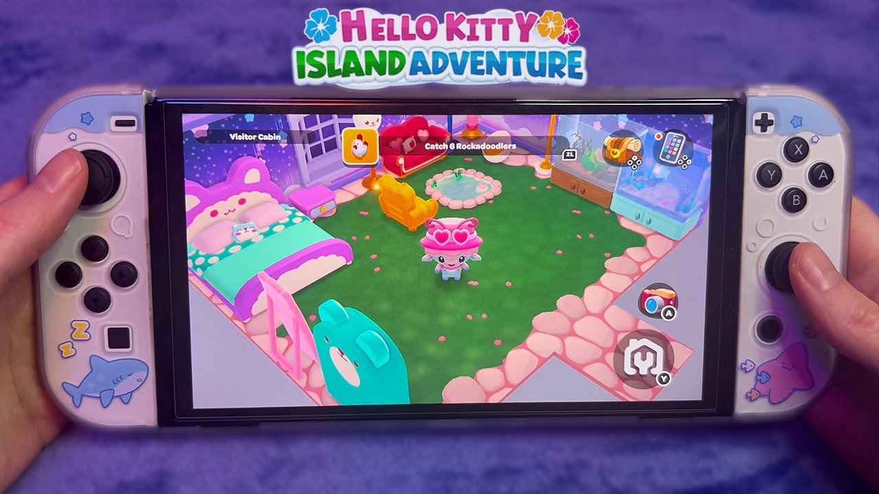 ASMR Hello Kitty Island Adventure (Whispered, Cosy Gaming)