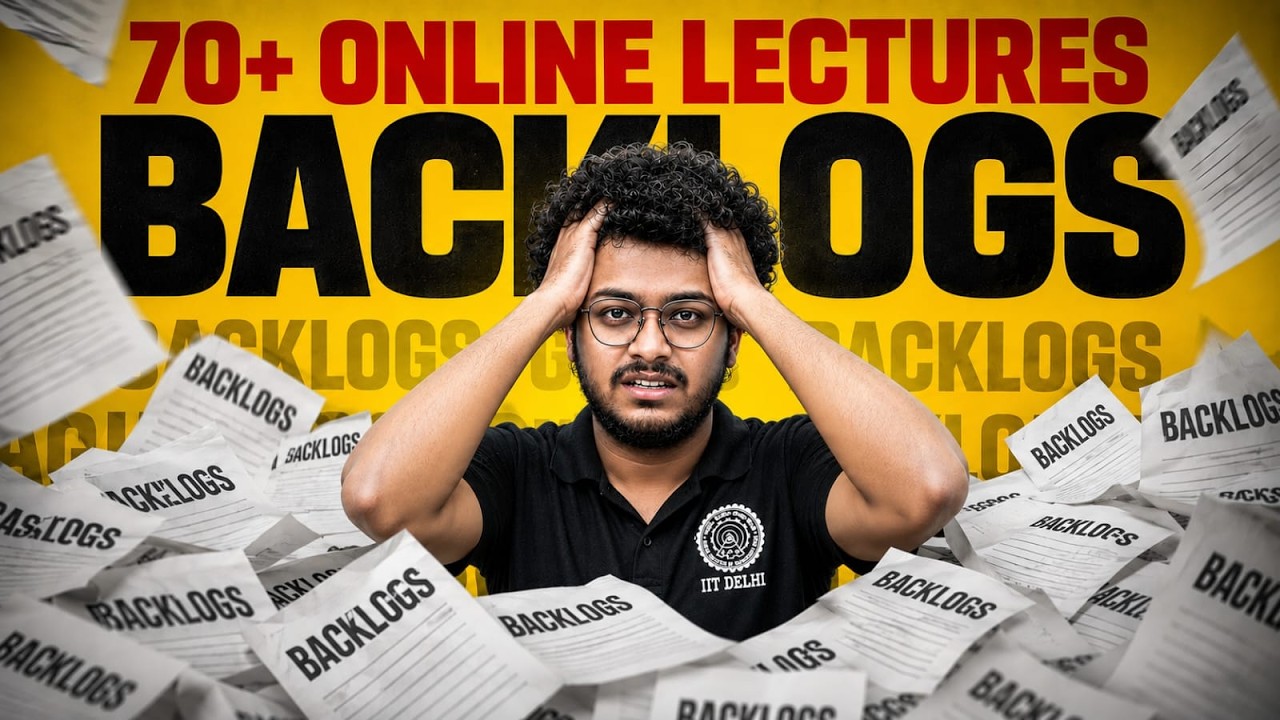 ⚠️ 70+ ONLINE LECTURES BACKLOG ‼️
