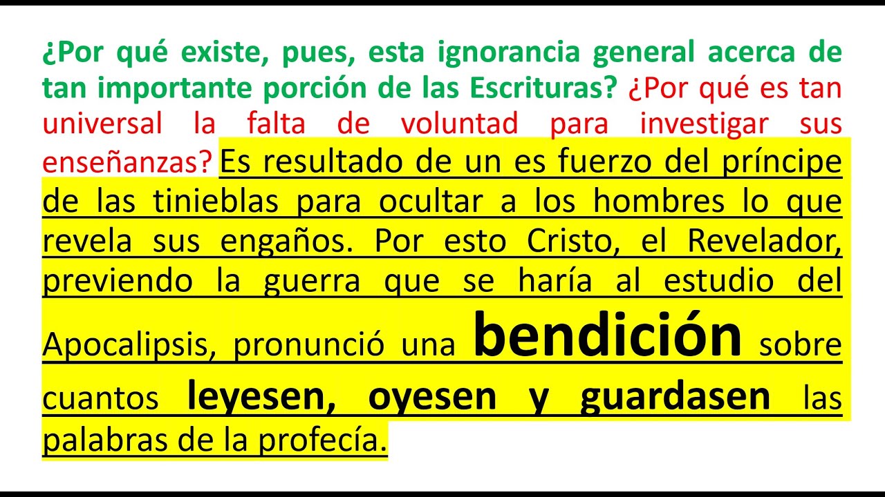 El Conflicto de los Siglos. Capítulo 19—Una profecía significativa