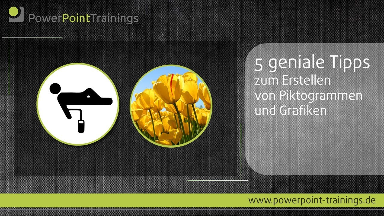 5 geniale Tipps zum Erstellen von Piktogrammen und Grafiken