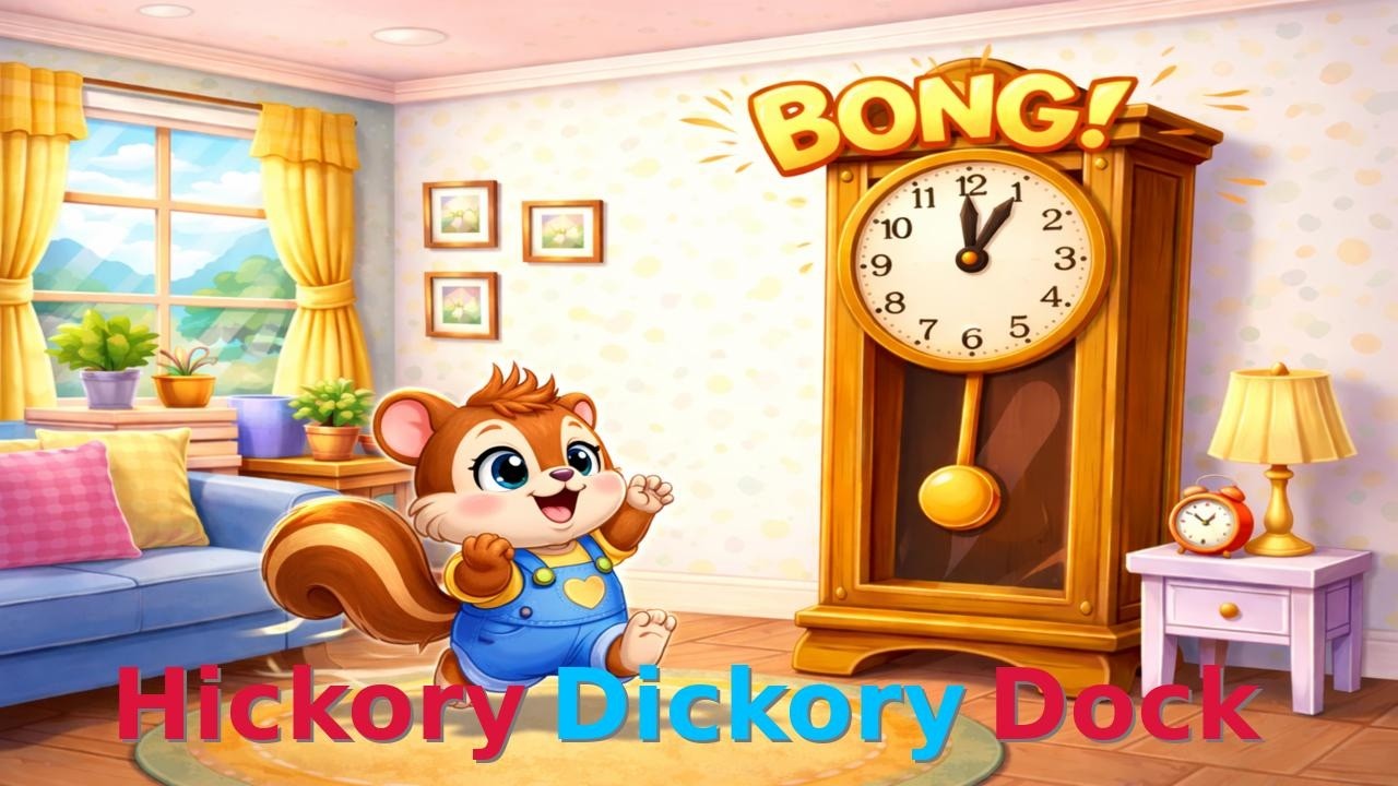 Hickory Dickory Dock | Sing Along with BooBoo