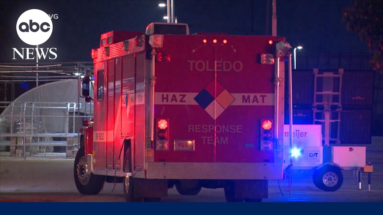 Major hazmat emergency in Ohio