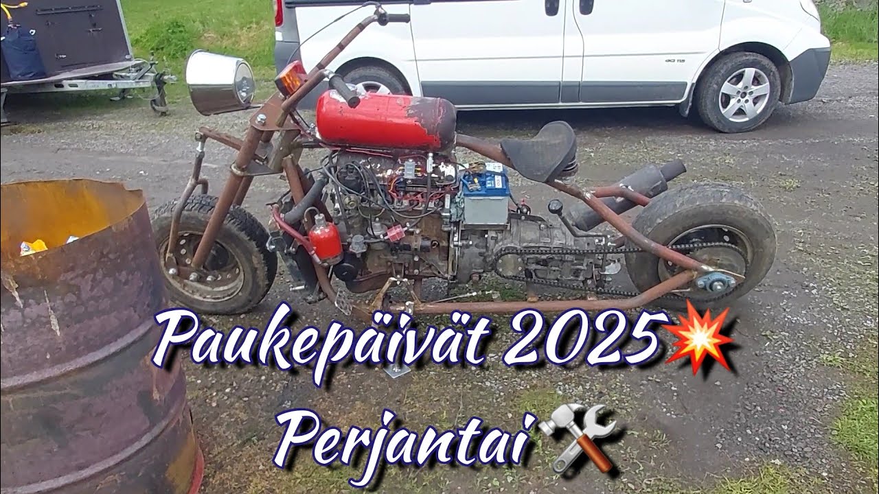 Paukepäivät 2025, perjantain tunnelmia ja koneita 🛠🛠