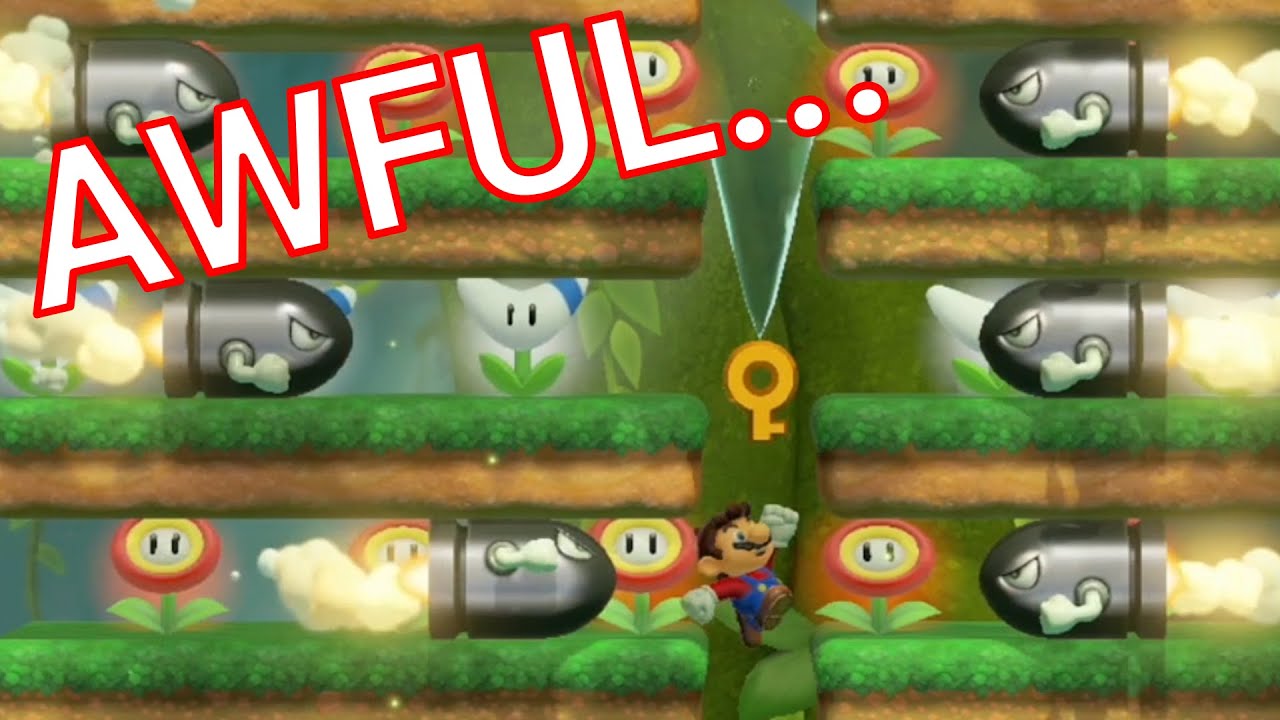 The WORST HOT GARBAGE LEVEL I Have Ever Played Yet &mdash; Mario Maker 2 Super Expert (No-Skips)