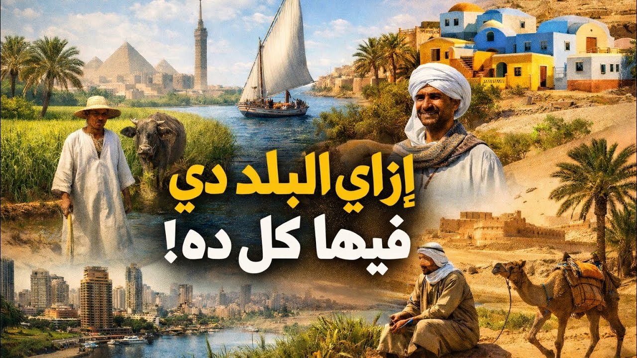 مصر مش زي ما فاكرها! إزاي بلد واحدة فيها كل الثقافات دي؟ 🇪🇬