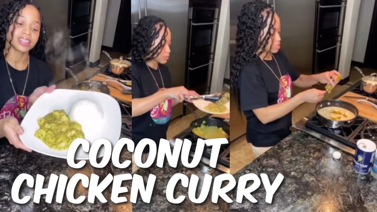 Nikki Hall Cooks Coconut Chicken Curry