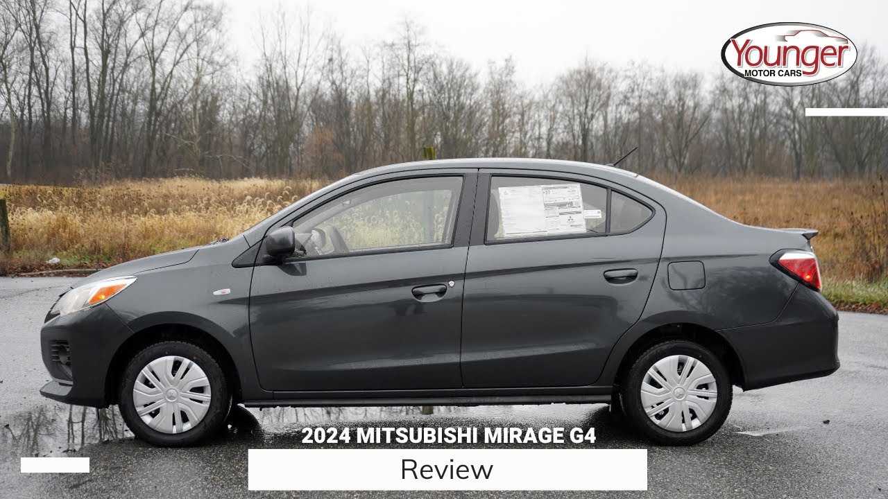 2024 Mitsubishi Mirage G4 Review | 20Yr/200k Mile Powertrain Warranty!