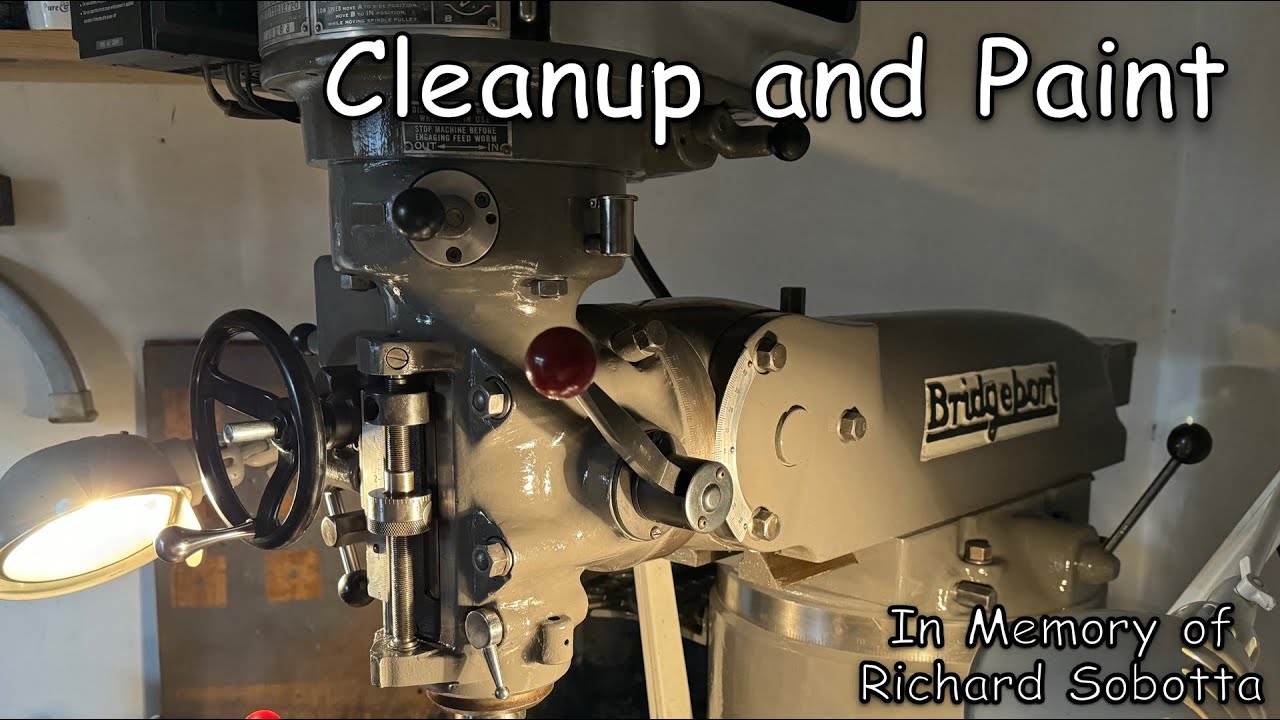 Painting my Bridgeport Series 1 Mill