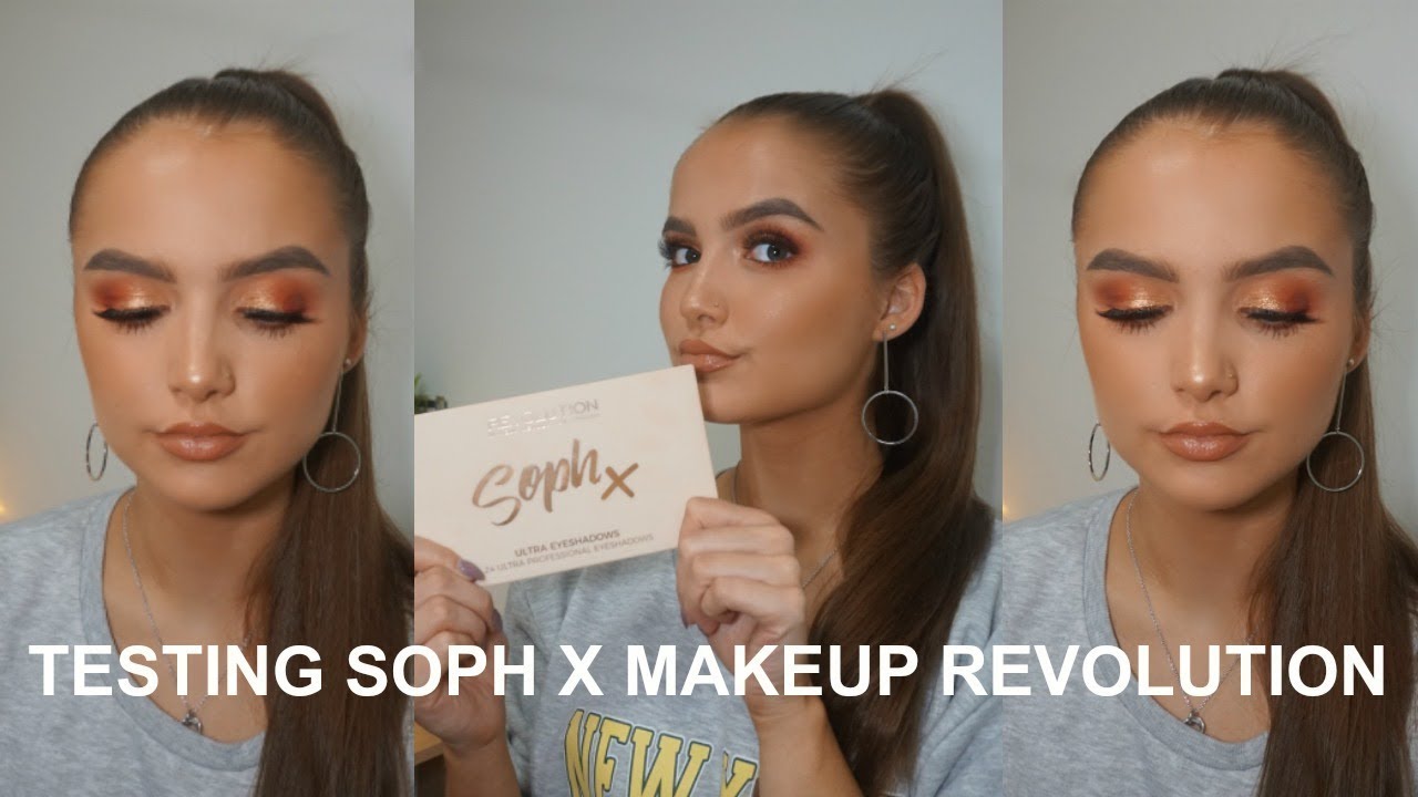 Testing SOPH X MAKEUP REVOLUTION- Tutorial, First Impressions & Review | Adina May