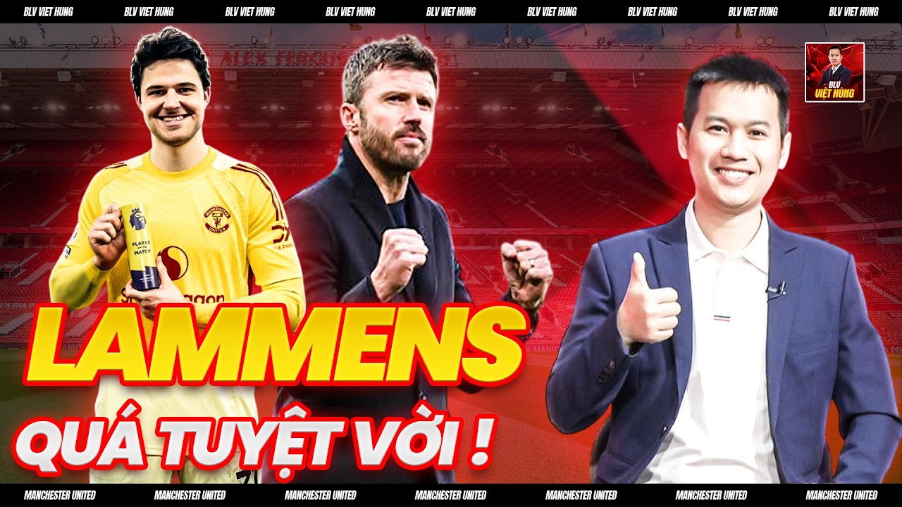 👏 SENNE LAMMENS CÀNG BẮT CÀNG HAY: VAN DER SAR MỚI TRONG TAY CARRICK NHƯNG PHẢI CẢM ƠN...AMORIM