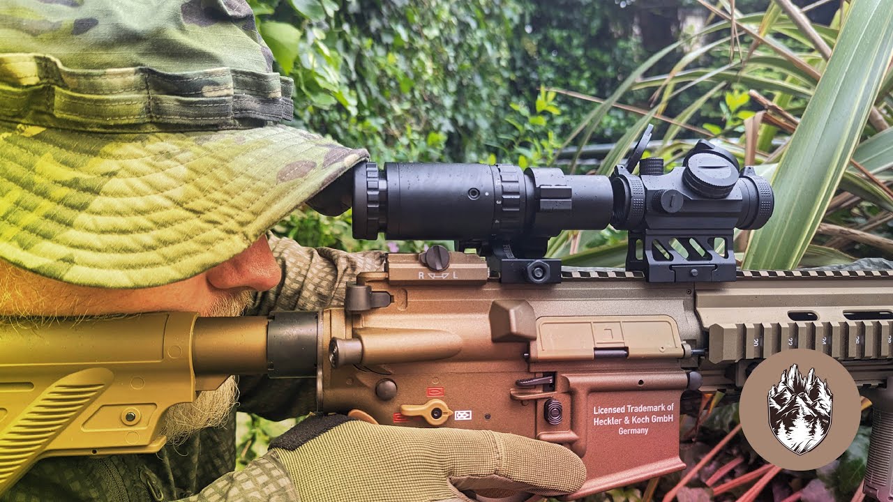 Feyachi V30 Red Dot и увеличительное стекло M37 — распаковка и обзор