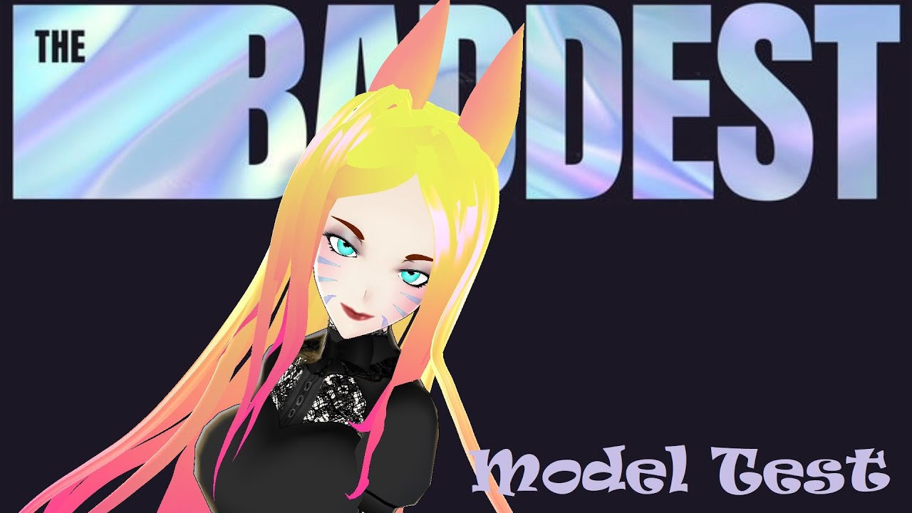 MMD Model Test - Ahri - K/DA - THE BADDEST con (G)I-DLE, Bea Miller, Wolftyla  League of Legends