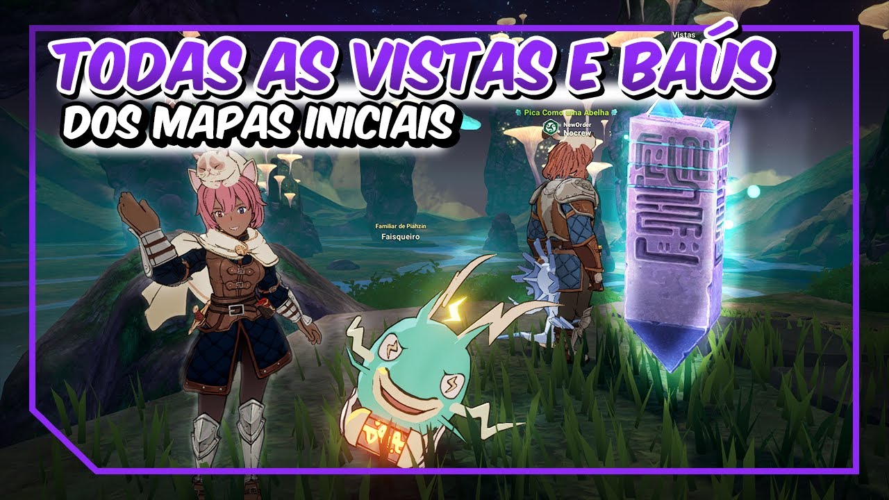 Todas as Vistas e Baús - Ni No kuni : Cross Worlds - Localização todas as vistas e baús