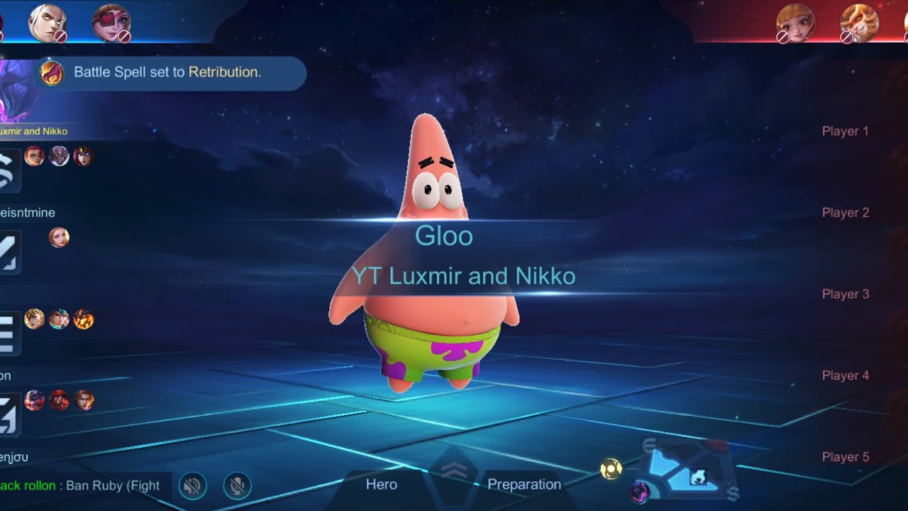 PATRICK HAD AN AGGRESSIVE ENEMIES IN THIS GAME| MOBILE LEGENDS | MLBB | 2026 #spongebob 