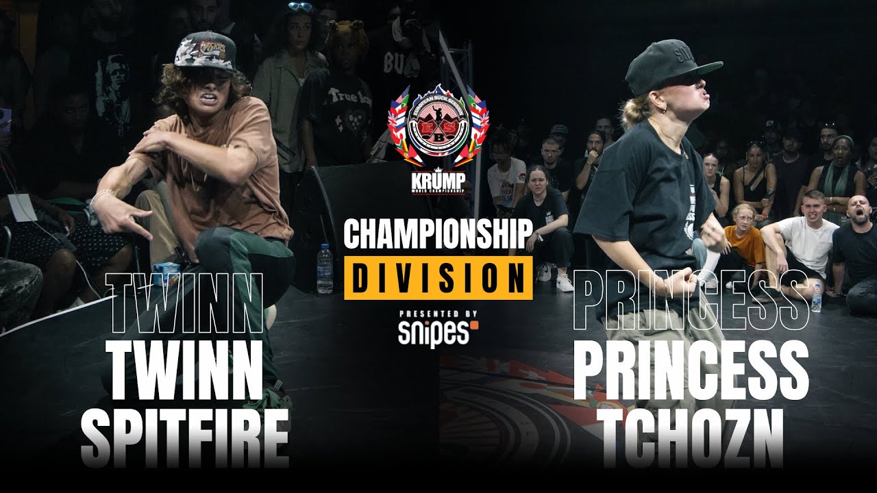 Twinn Spitfire vs Princess Tchozn | Champ Div. | EBS Krump 2023