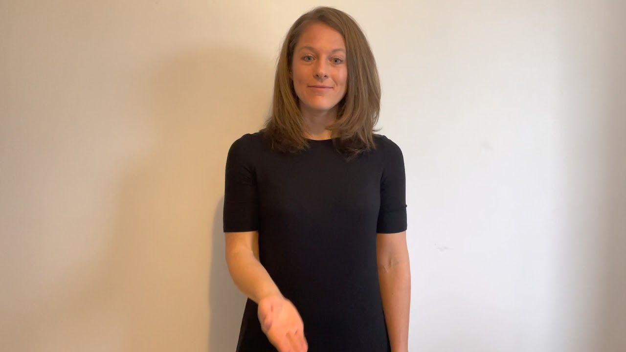 Makaton sign for PLEASE