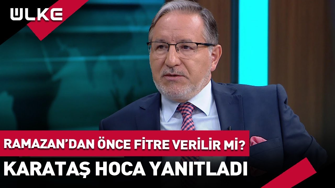 Fitre Ne Zaman Verilmeli? Mustafa Karataş Yanıtladı