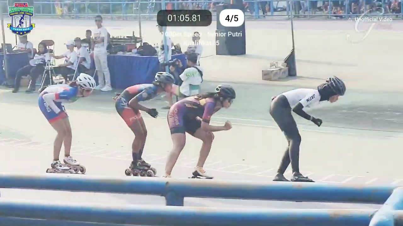 Senior Putri Sprint 1000m - Babak Kualifikasi Kejuaraan Sepatu Roda Piala Kadisporapar Jateng 2023