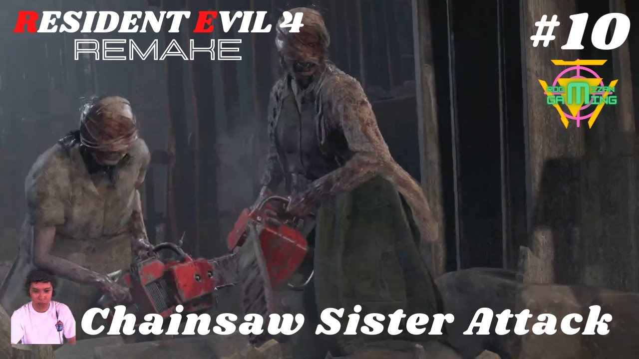Ketemu Si kembar yang meresahkan !!! Resident Evil 4 remake #10 - Gameplay RooMizan Gaming
