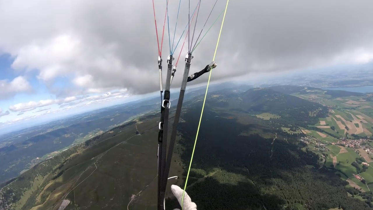 Parapente cross Weissenstein 14.08.2019 - Triangle 113KM