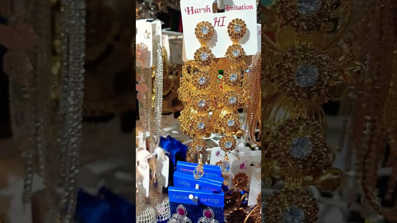 Delhi&rsquo;s Cheapest Earrings Market 💥 Sarojini market &rdquo;