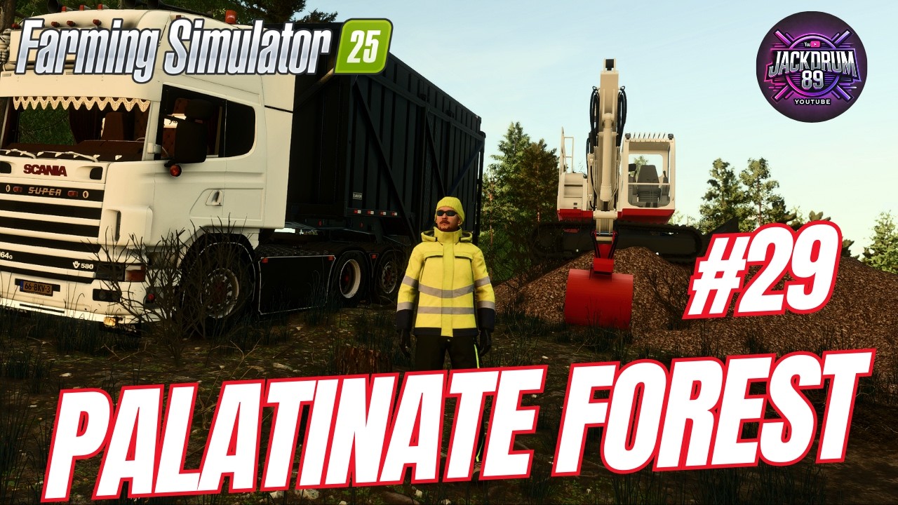 FS25 LIVE | PALATINATE FOREST: SILVICOLTURA ESTREMA E LEGNAME 🌳(Silvicoltura Estrema) - Ep. 29