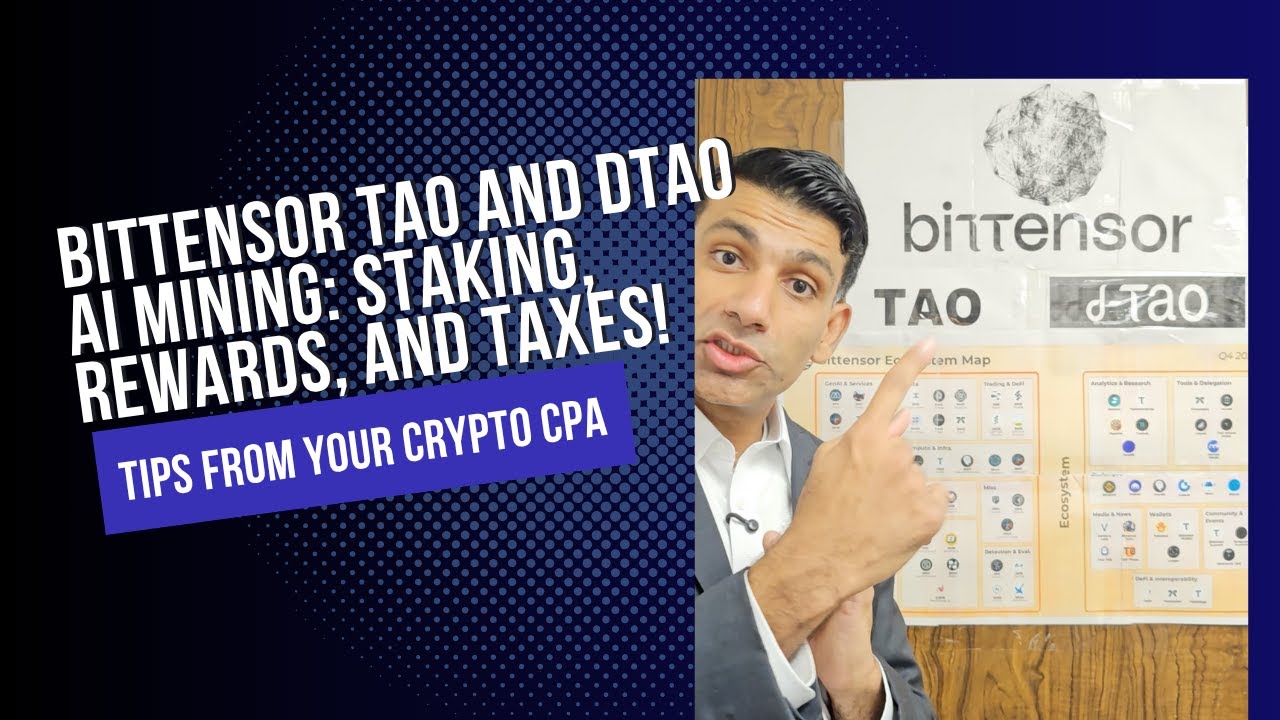 Taxes on Bittensor TAO dTAO Alpha AI Mining : Staking & Validators   Subnets