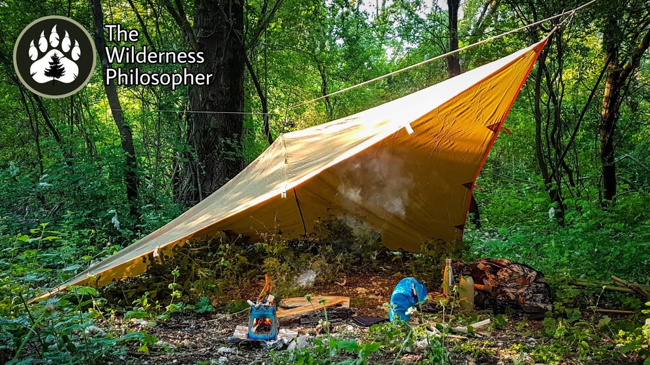 Solo Wilderness Relaxation - Bush Stove - Bush Coffee - Stinging Nettle Tea