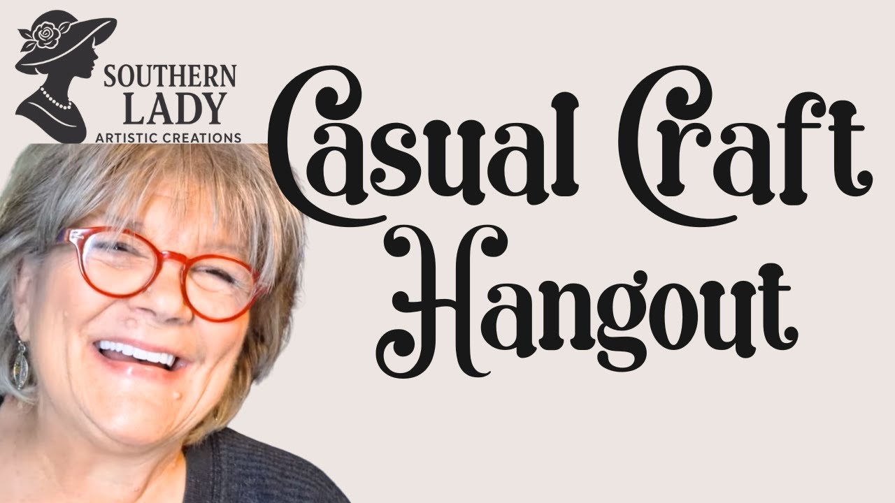 “Surprises, Thrifting & Trying New Paints | Casual Craft Hangout