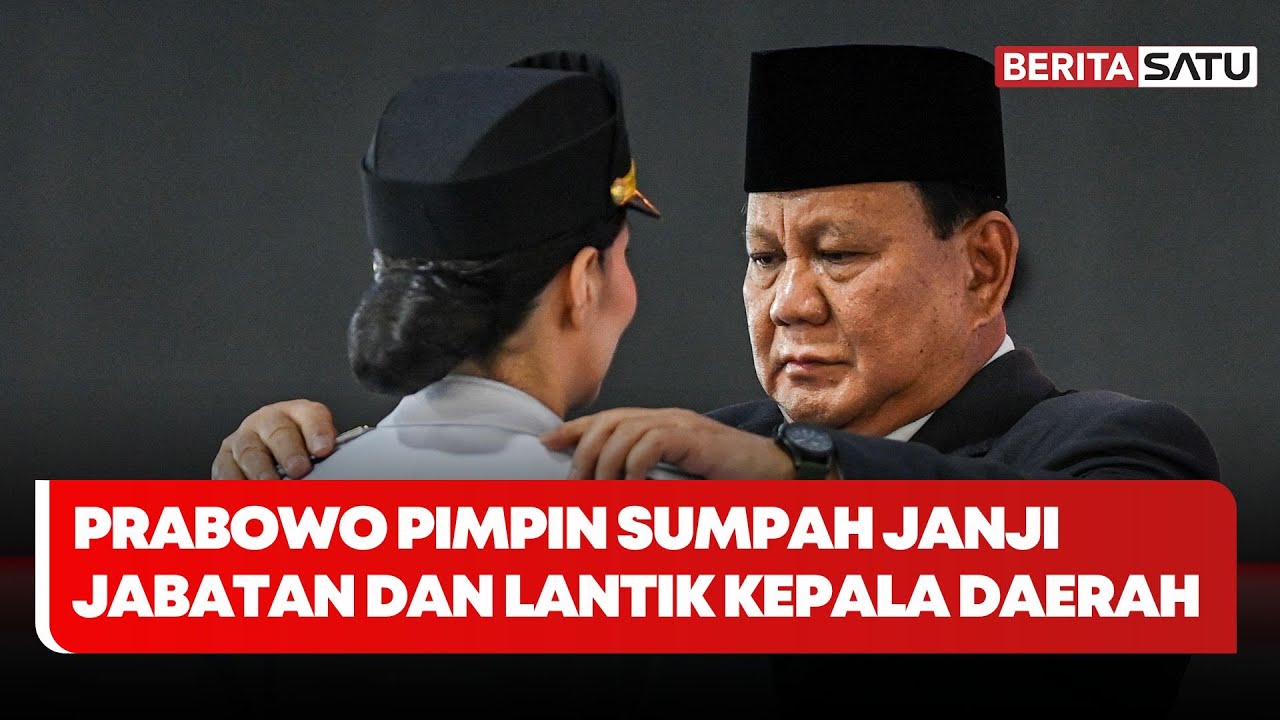 Momen Prabowo Pimpin Sumpah Janji Jabatan dan Lantik Kepala Daerah | Beritasatu
