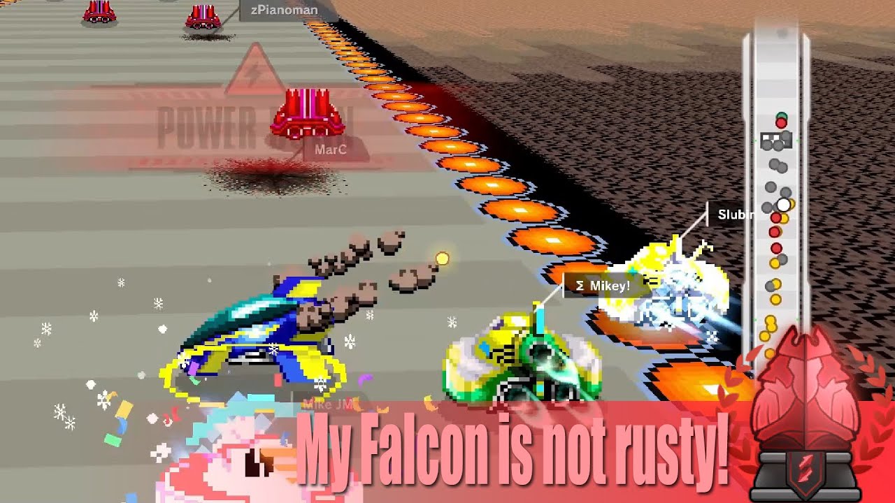 My Falcon is not rusty! - F-Zero 99 Mirror King GP 24.12.2024
