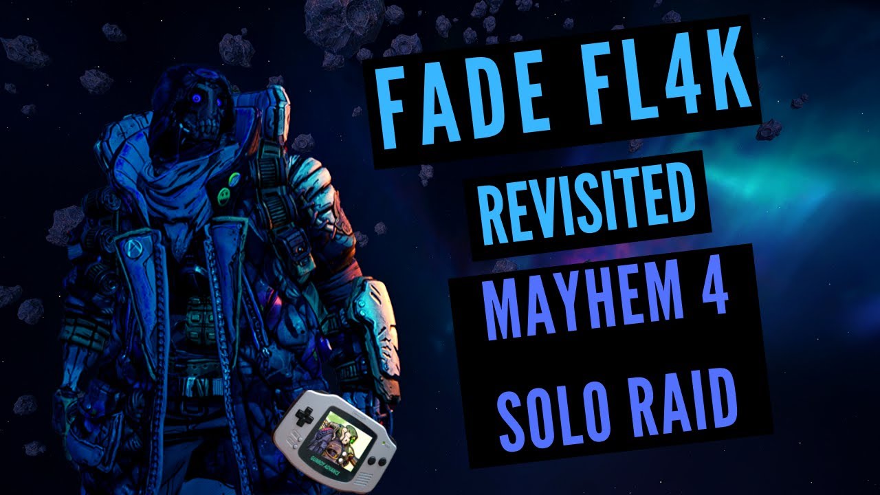 FL4K Gunboy Fade Crit Build - High DPS/Survivability Mayhem 4 Raid Flak OP Borderlands 3 BL3