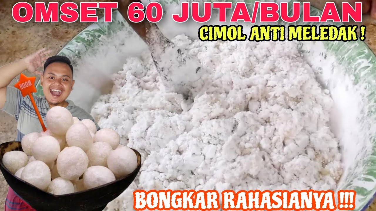 UNTUNG BERLIMPAH 😍😍😍 MODAL KANJI 1 KG JADI 350 BUTIR‼️CIMOL KOPONG, ANTI MELEDAK, ANTI MIMPES 🥰