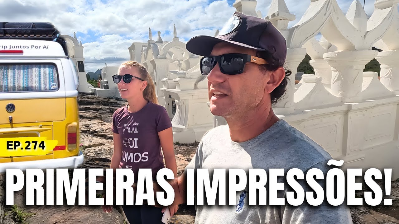 Chegamos de Kombi em MUCUGÊ na Chapada Diamantina, BA: Diamantes, Cemitério e Comida Típica | EP.274
