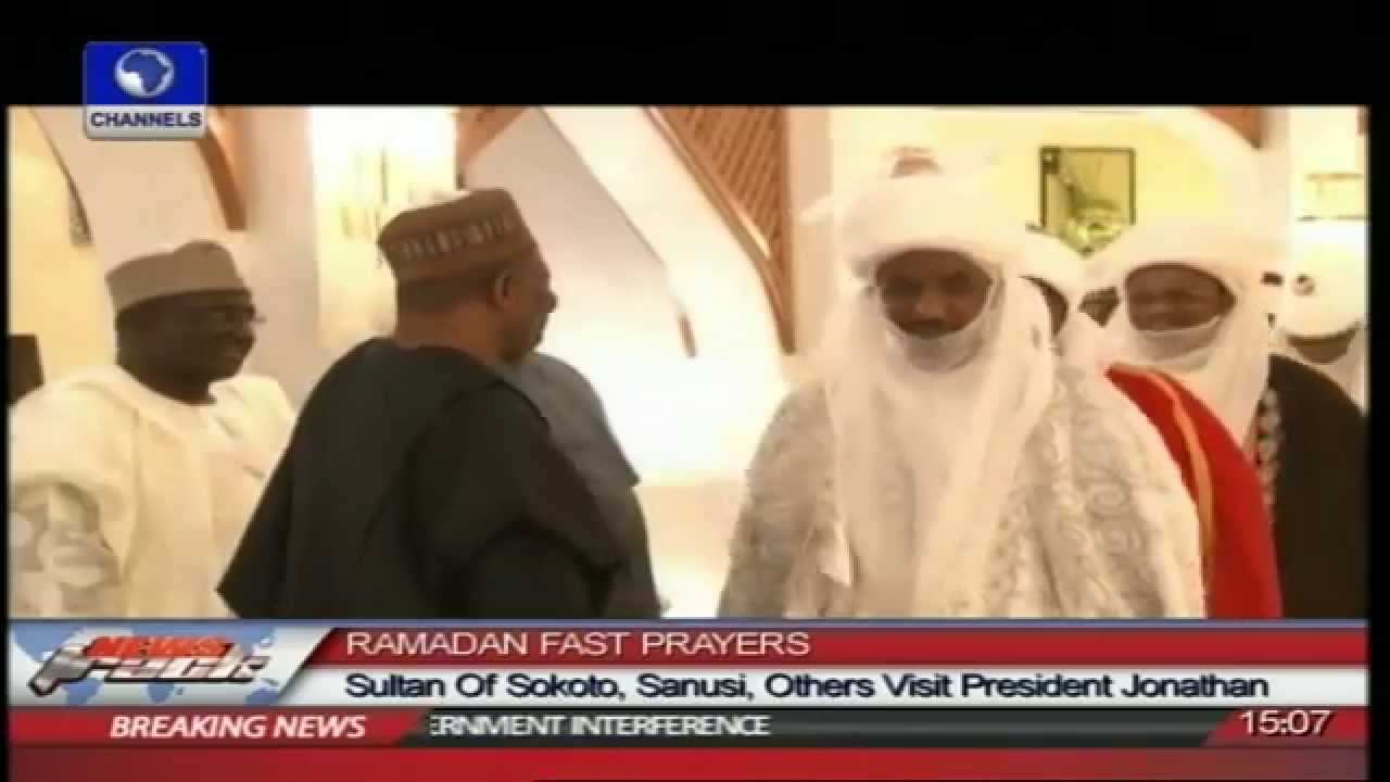 Sultan Of Sokoto, Sanusi,Others Visit President Jonathan
